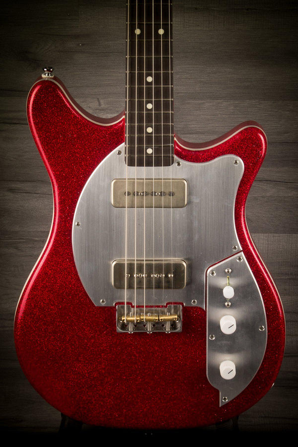hahn Electric Guitar Hahn Model 112 - Red Sparkle