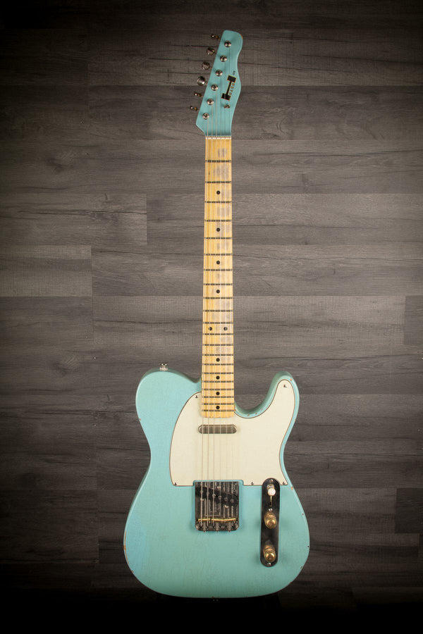 hahn Electric Guitar Hahn Model 228 Daphne Blue Relic