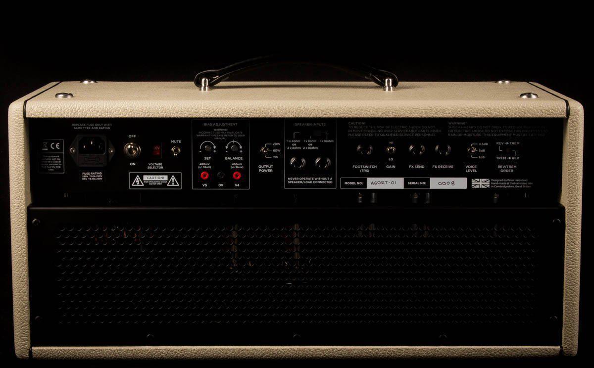 Hamstead Soundworks Artist 60+ RT MkII, 60W Handwired Head - MusicStreet