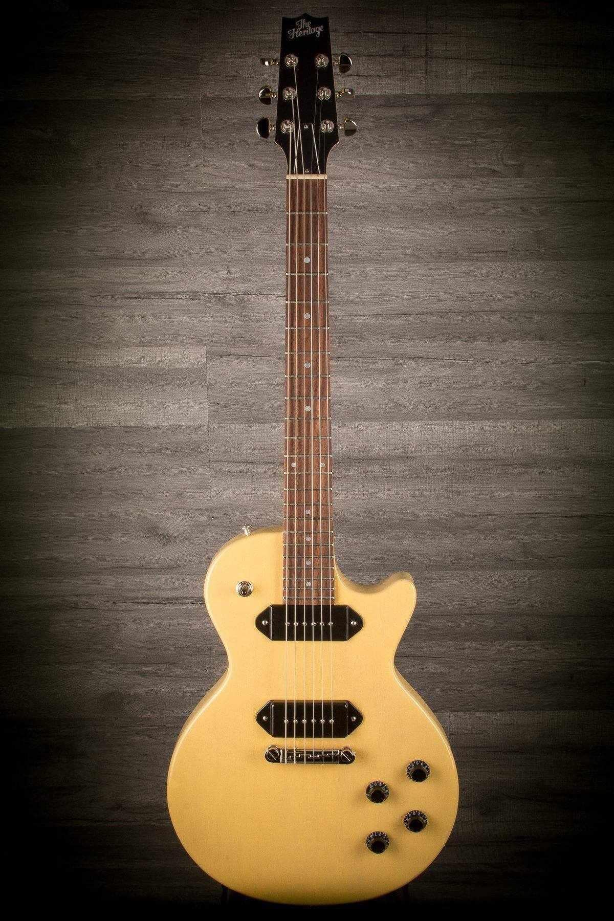 USED - Heritage H137 Standard Solid Singlecut - TV Yellow