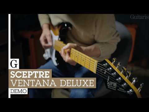 LEVINSON SCEPTRE - Ventana Deluxe SV2 Electric Guitar -Thru Red