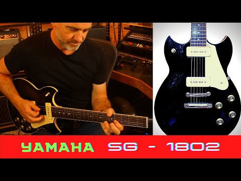 Yamaha SG1802 Black - Premium Electric Guitar