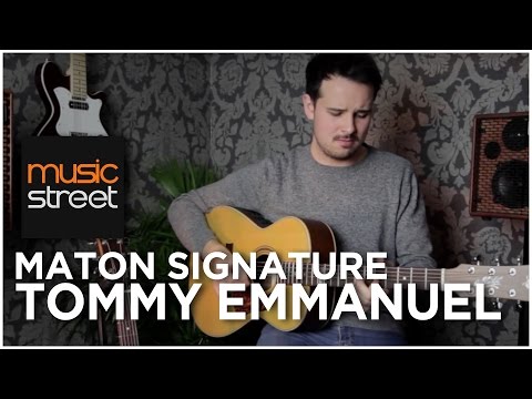 Maton EBG808C-TE Tommy Emmanuel Cutaway Signature Acoustic Guitar