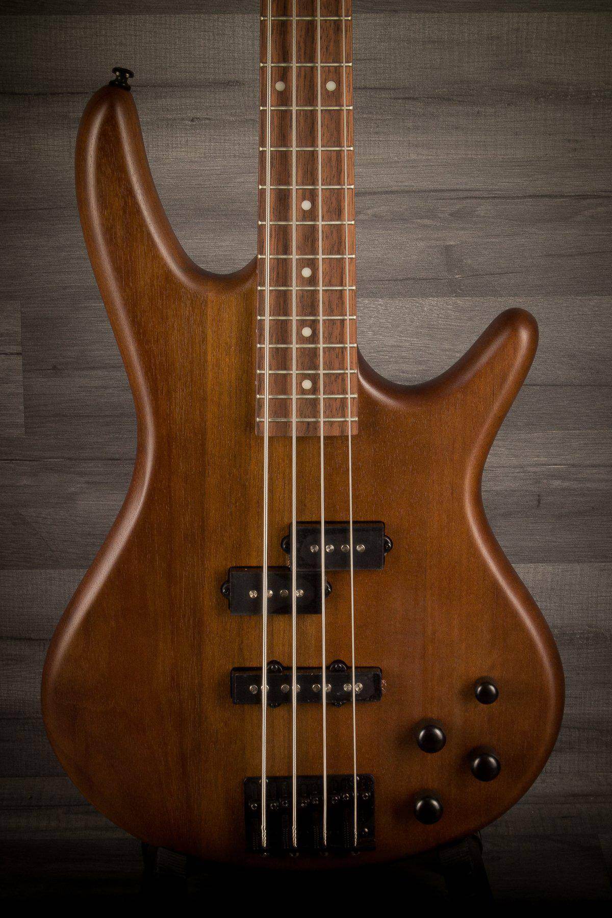 Ibanez Gsr200B-Wnf 4 String Bass Guitar Walnut Flat - MusicStreet