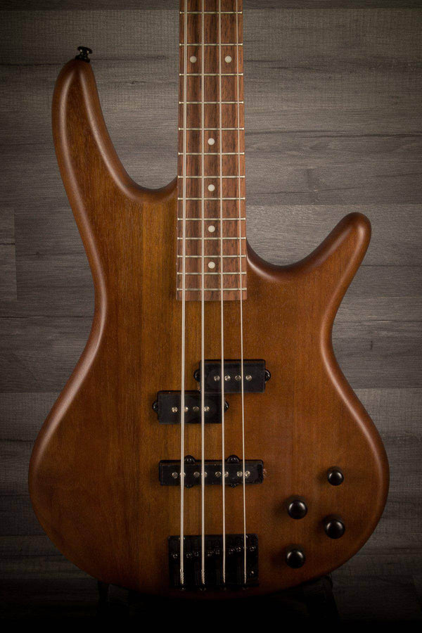 Ibanez Gsr200B-Wnf 4 String Bass Guitar Walnut Flat - MusicStreet