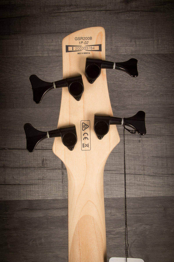 Ibanez Gsr200B-Wnf 4 String Bass Guitar Walnut Flat - MusicStreet