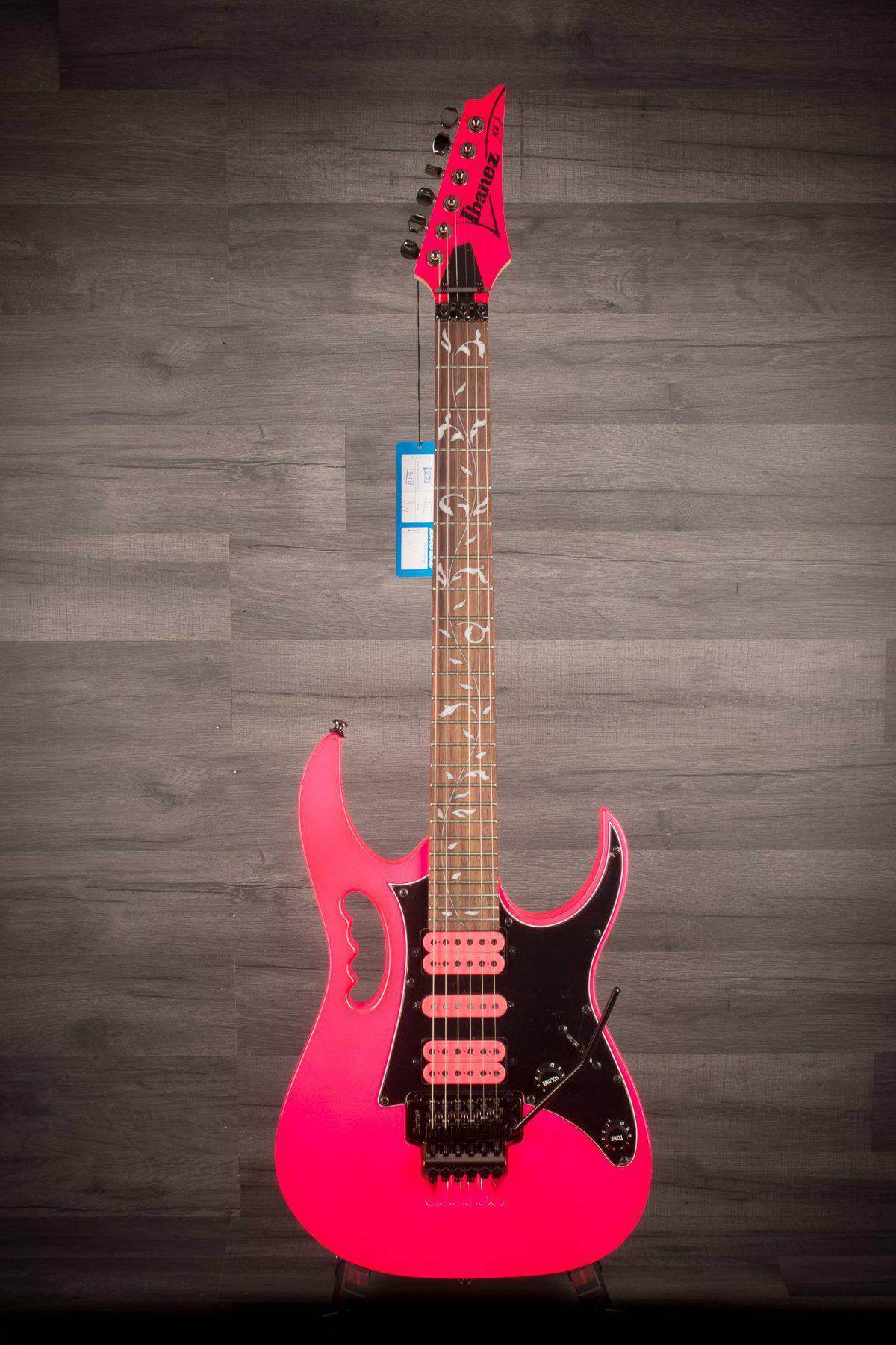 Ibanez JEMJRSP-PK Steve Vai Signature Jem Junior, Pink - MusicStreet