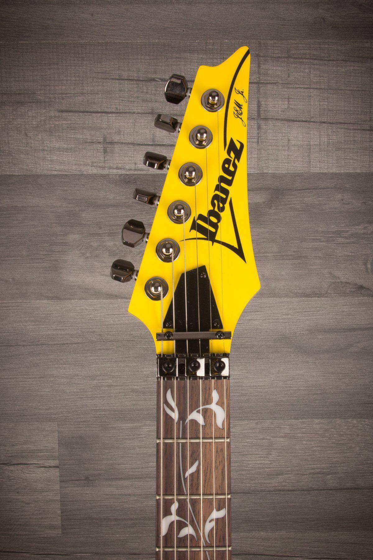Ibanez JEMJRSP-YE Steve Vai Signature Jem Junior, Yellow - MusicStreet