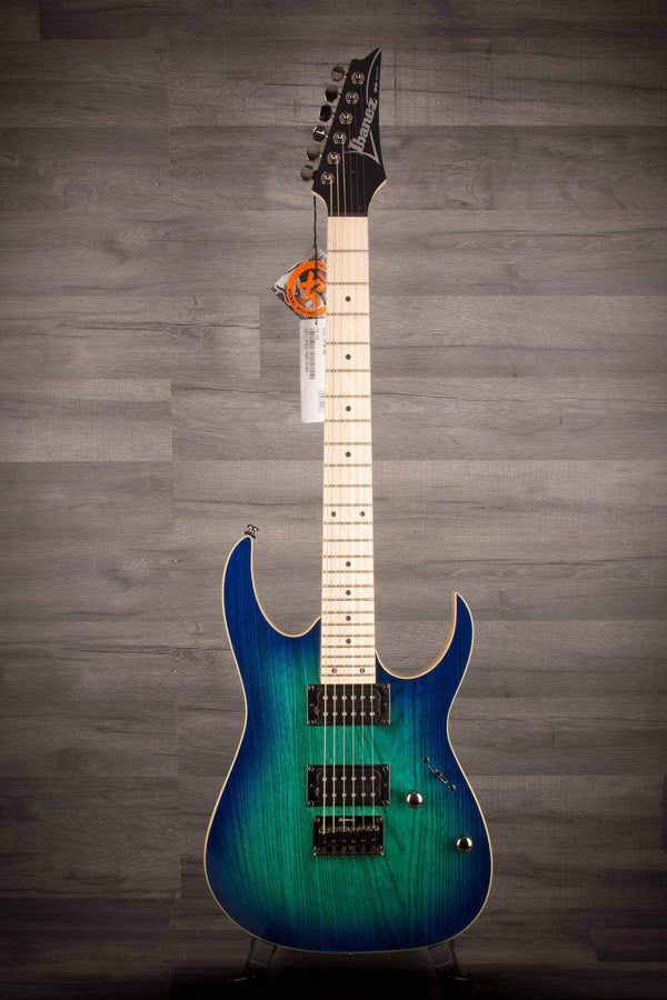 Ibanez RG421AHM-BMT RG Series Blue Moon Burst Electric Guitar - MusicStreet