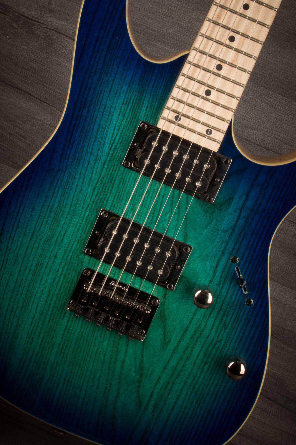 Ibanez RG421AHM-BMT RG Series Blue Moon Burst Electric Guitar - MusicStreet
