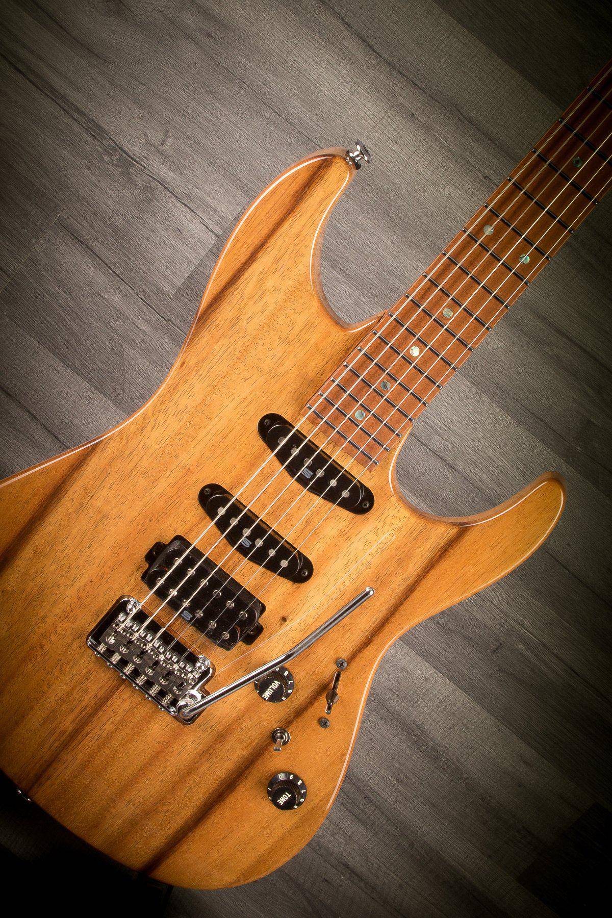 Ibanez TQM1 Tom Quayle HSS - Natural - MusicStreet