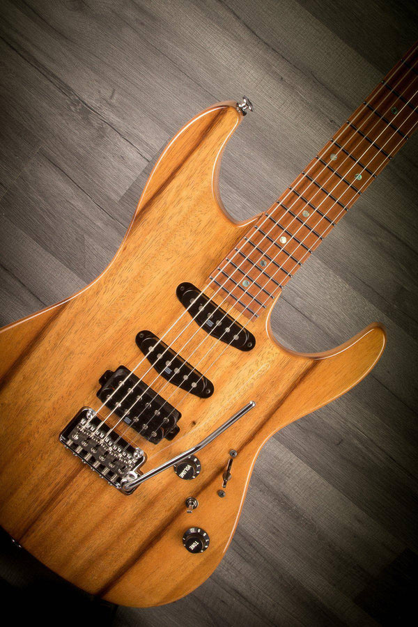 Ibanez TQM1 Tom Quayle HSS - Natural - MusicStreet