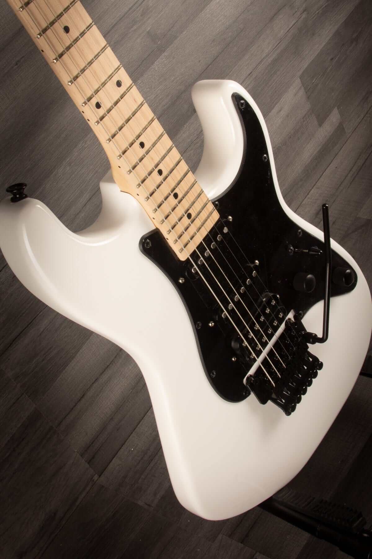 Jackson X Series Adrian Smith SDXM Electric Guitar - Snow White with Black Pickguard, Maple Fingerboard