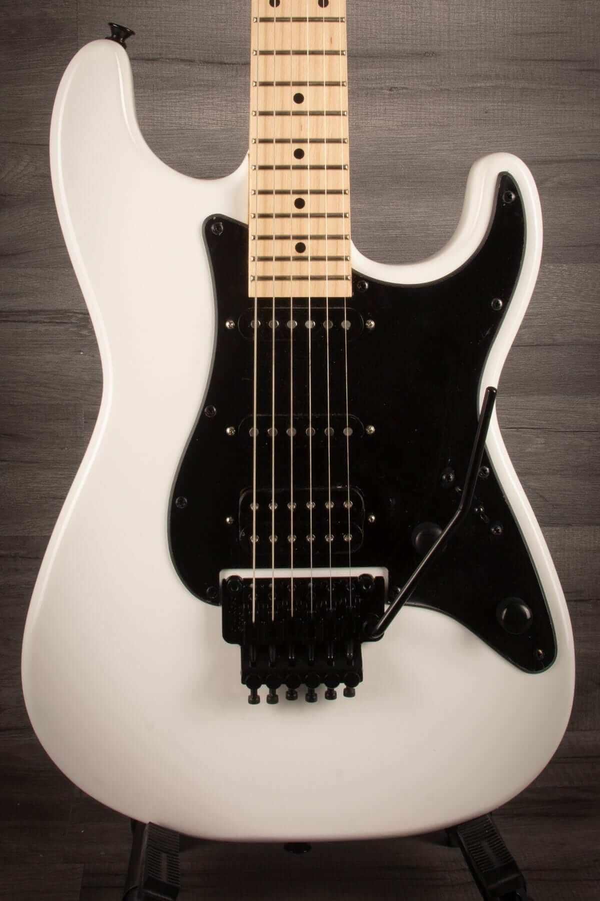Jackson X Series Adrian Smith SDXM Electric Guitar - Snow White with Black Pickguard, Maple Fingerboard