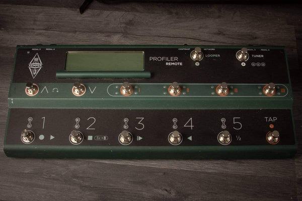 Kemper Amplifier USED - Kemper Profiling Amp Rack (Black) with Kemper Remote and Gator Cases
