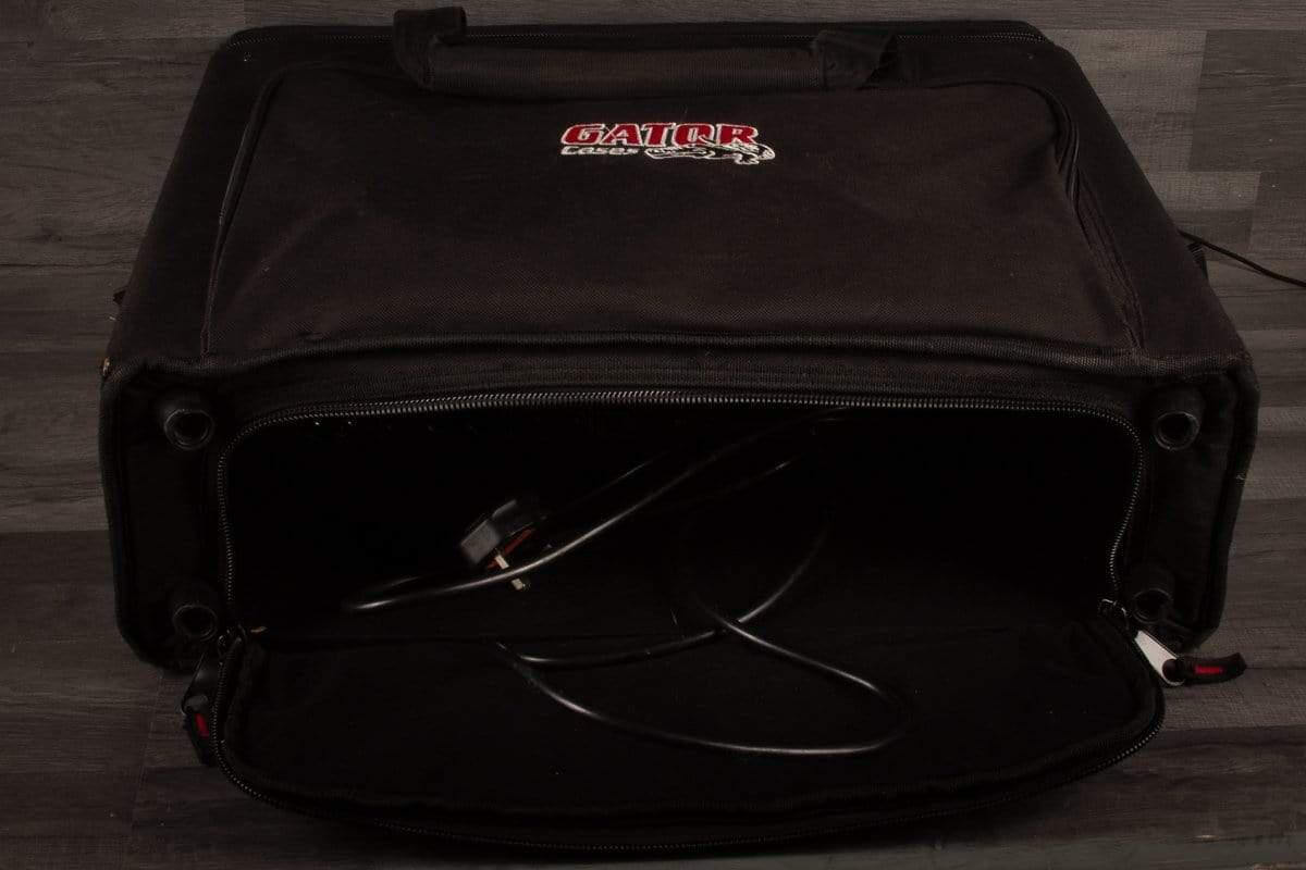 Kemper Amplifier USED - Kemper Profiling Amp Rack (Black) with Kemper Remote and Gator Cases