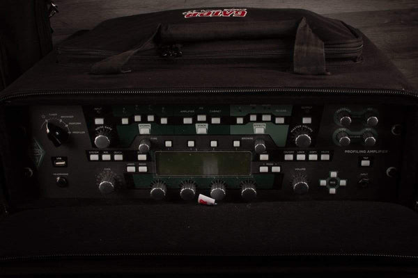 Kemper Amplifier USED - Kemper Profiling Amp Rack (Black) with Kemper Remote and Gator Cases