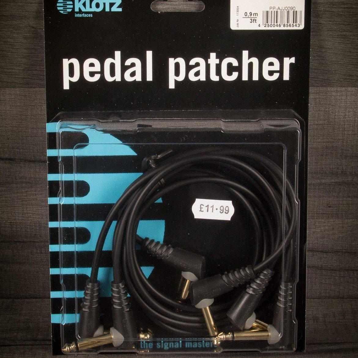 Klotz Patch Cables 0.9m x3