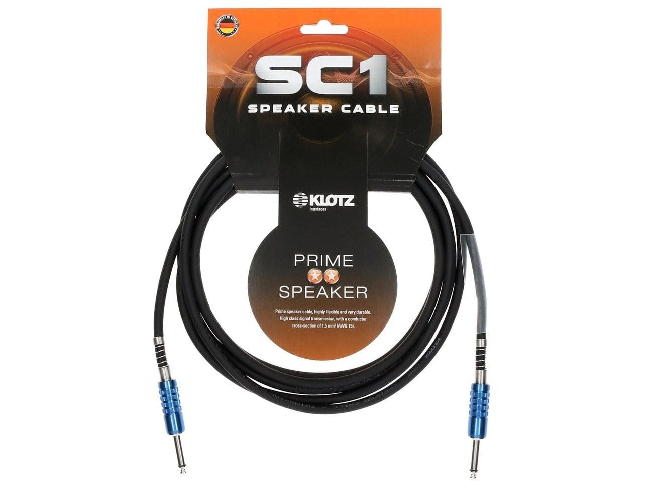 Klotz SC1PP01SW Neutrik Speaker Cable - 1m
