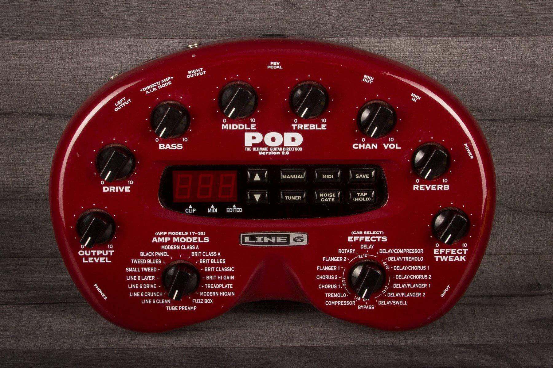 USED - Line 6 POD Version 2.0