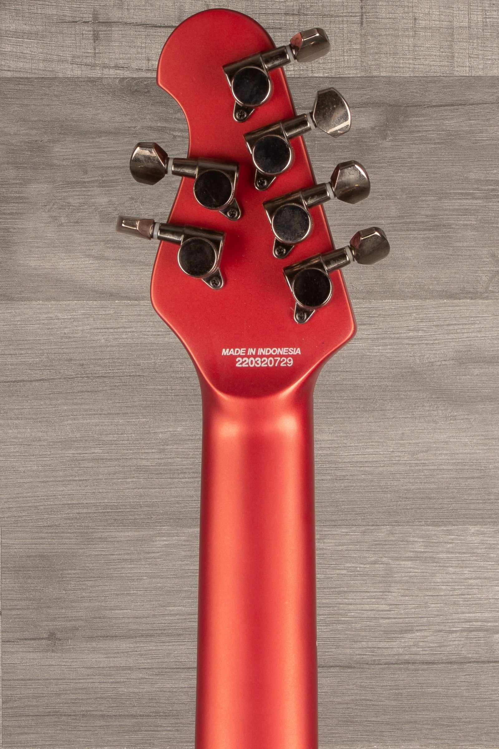 Sterling by MusicMan Majesty Electric Guitar - Iced Crimson