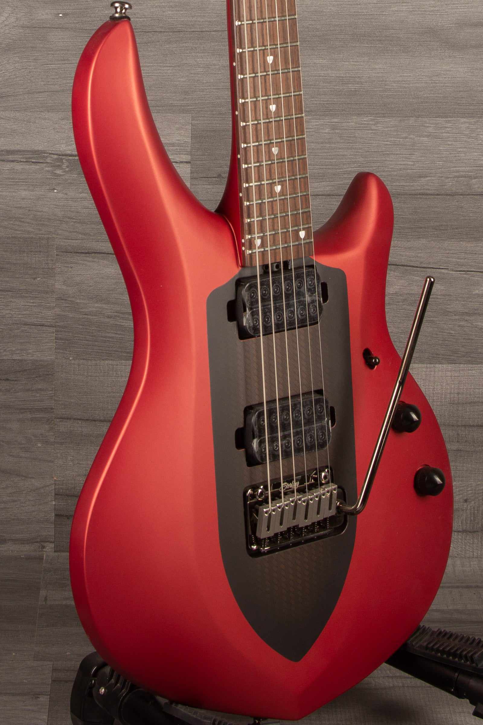 Sterling by MusicMan Majesty Electric Guitar - Iced Crimson