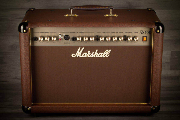 Marshall As50D 50W Acoustic Amplifier - MusicStreet