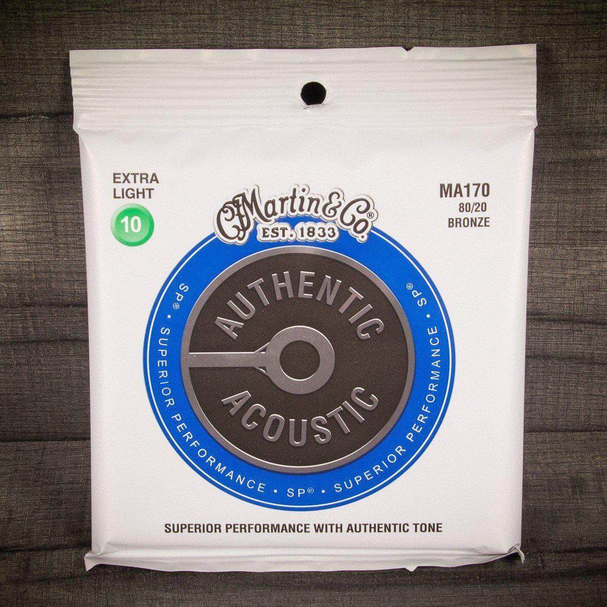 Martin Strings Martin Authentic Acoustic 80/20 Bronze Extra Light 10-47