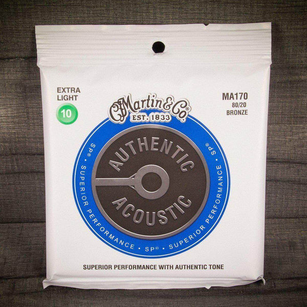 Martin Strings Martin Authentic Acoustic 80/20 Bronze Extra Light 10-47