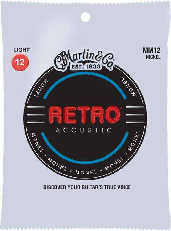 Martin Retro Monel 12-54 Light - MusicStreet