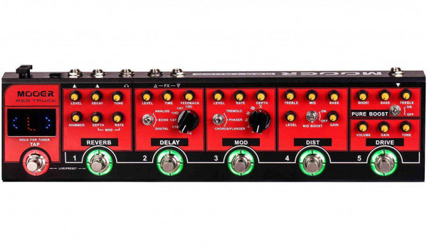 Mooer Redtruck Multi Effects Pedal - MusicStreet