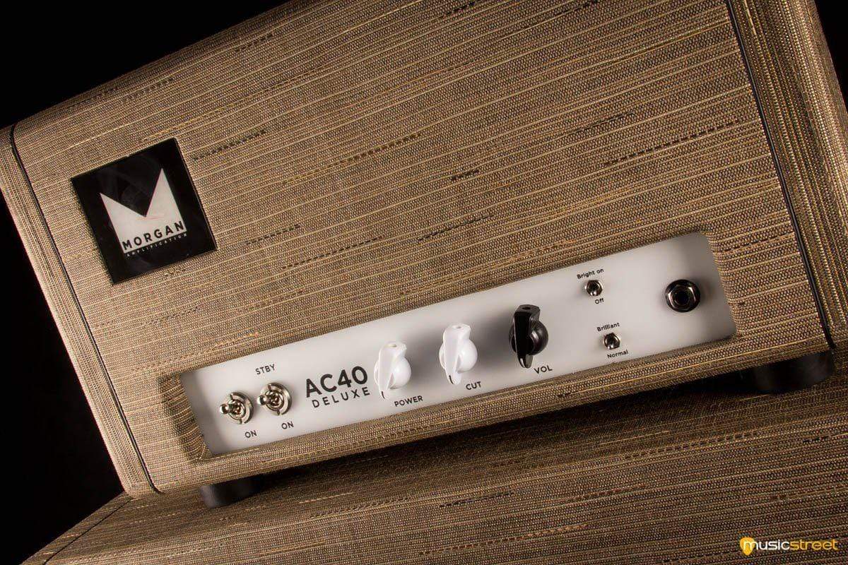 USED - Morgan AC40 Deluxe Head & 2X12 (Driftwood Finish)