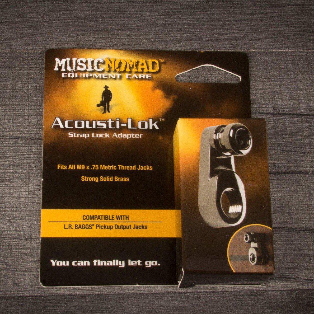 Music Nomad Acousti-Lok Strap Lock Adapter for LR Baggs Output Jacks