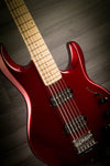 MusicMan Bass Guitar MusicMan Silhouette Bass 6, Maple Neck , Candy Red