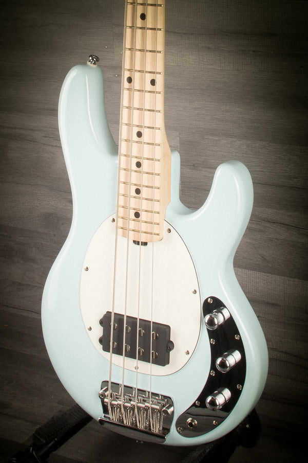 MusicMan Bass Guitar Sterling Stingray Short Scale Daphne Blue
