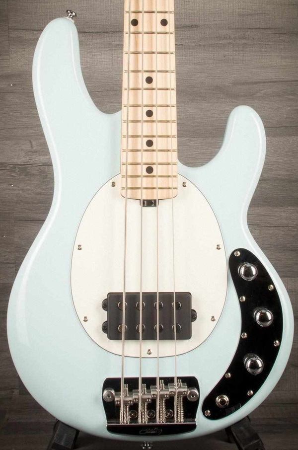 MusicMan Bass Guitar Sterling Stingray Short Scale Daphne Blue