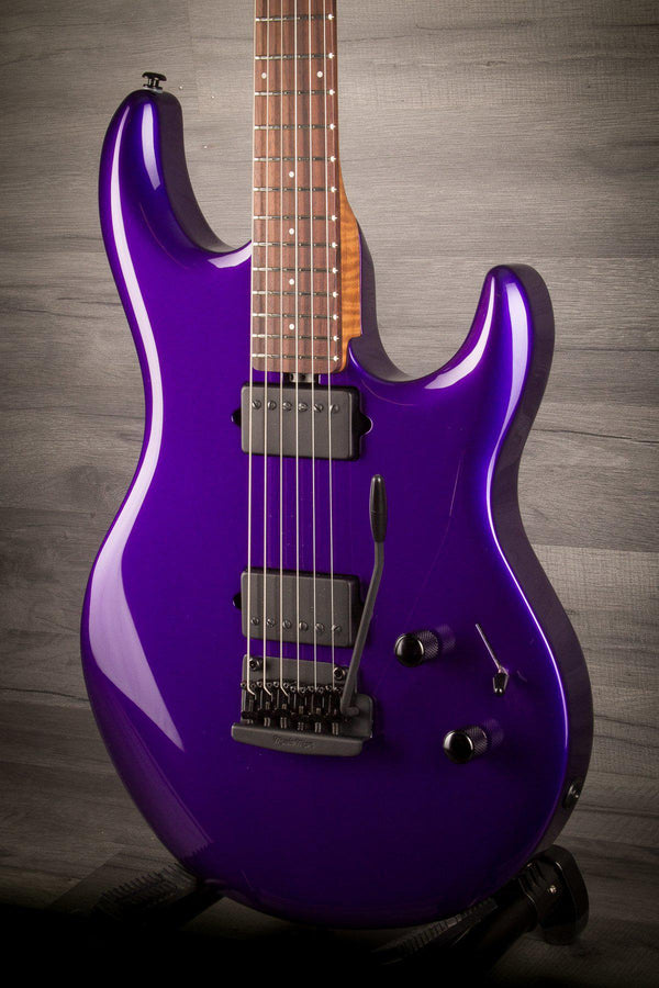 MusicMan Electric Guitar Music Man Luke III HH Firemist Purple - Roasted Maple Neck