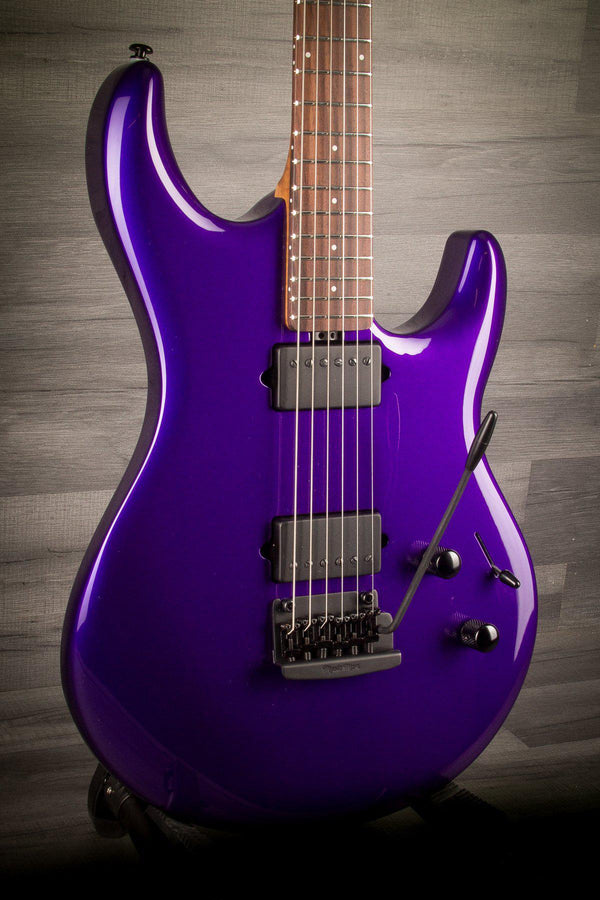 MusicMan Electric Guitar Music Man Luke III HH Firemist Purple - Roasted Maple Neck