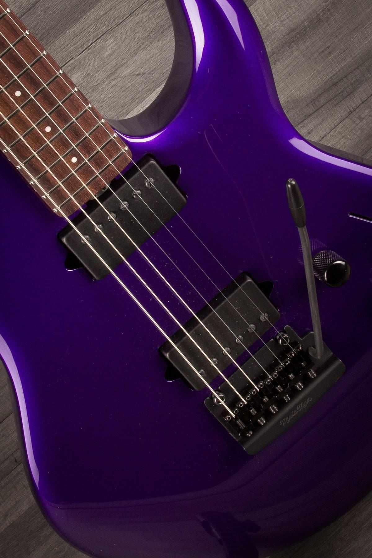 Music Man Luke III HH Firemist Purple - Roasted Maple Neck