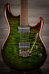 MusicMan Electric Guitar Music Man Luke III Steve Lukather Signature HH - Luscious Green Quilt