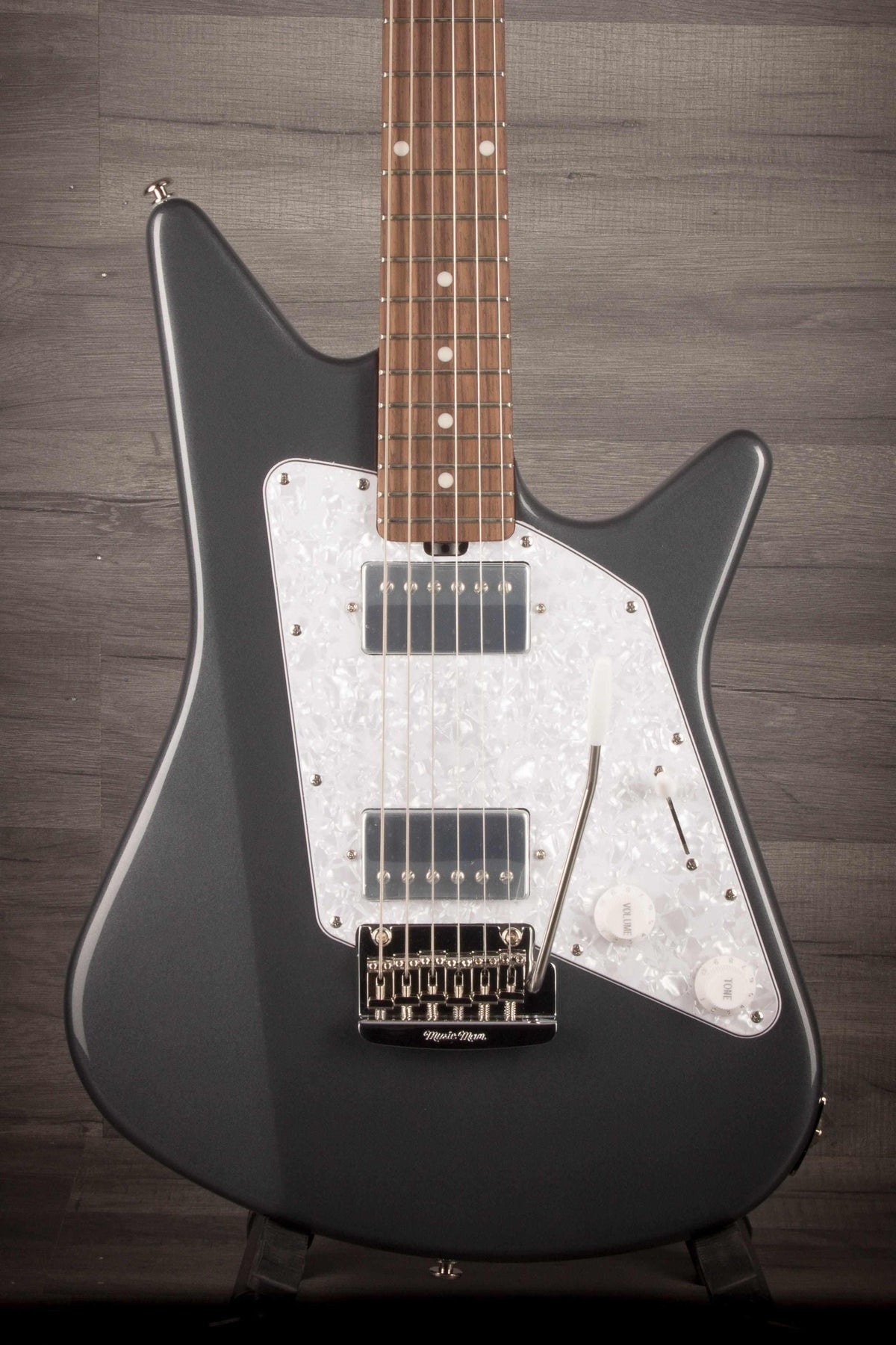 MusicMan Albert - HH Charcoal Frost