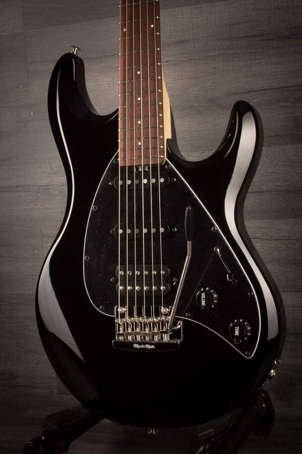 MusicMan Silhouette Special - HSS Black, rosewood fingerboard
