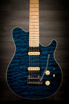 MusicMan Sterling SUB AX3 - Transparent Blue - MusicStreet