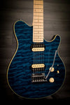 MusicMan Sterling SUB AX3 - Transparent Blue - MusicStreet
