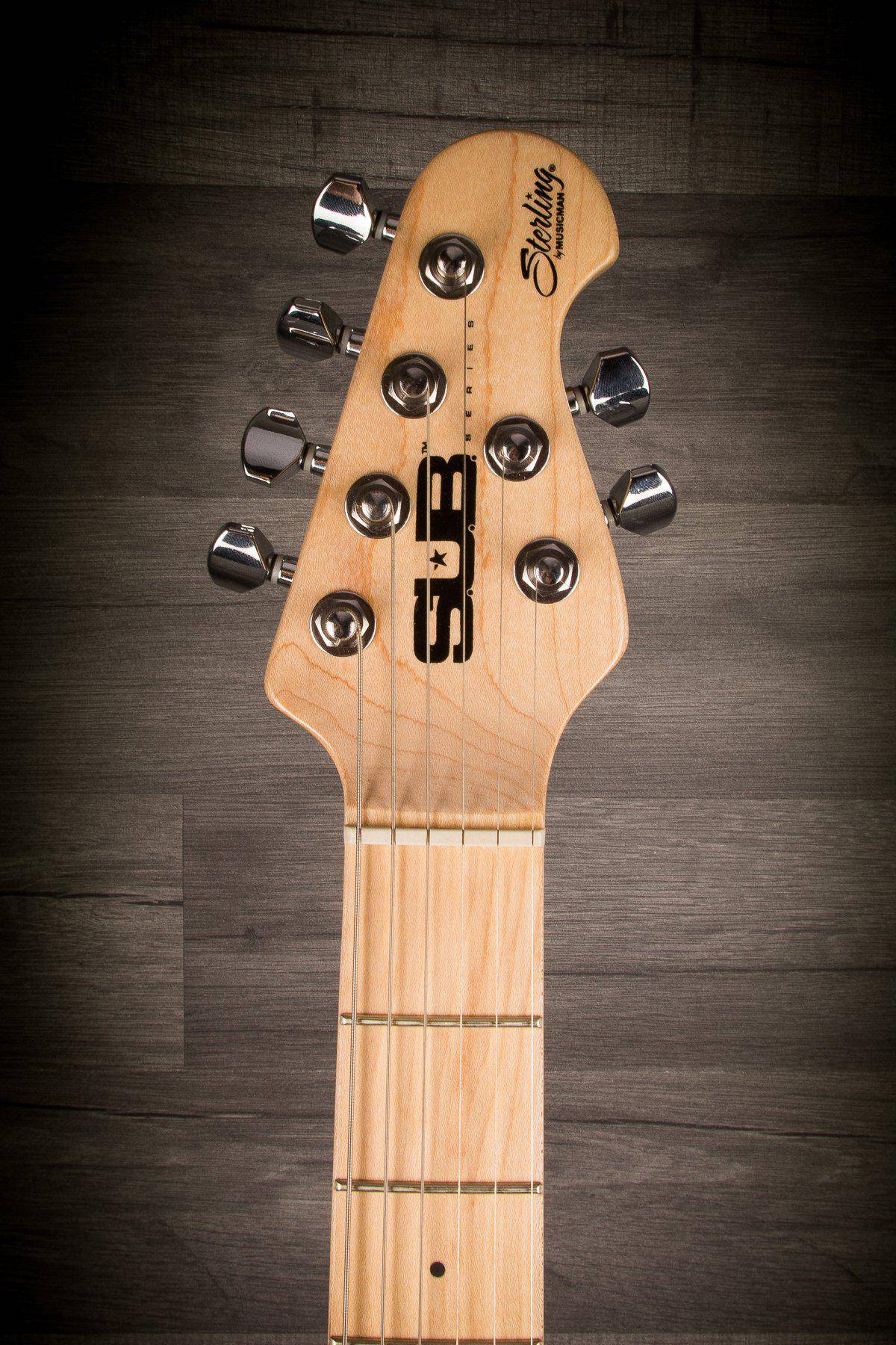 MusicMan Sterling SUB AX3 - Transparent Blue - MusicStreet