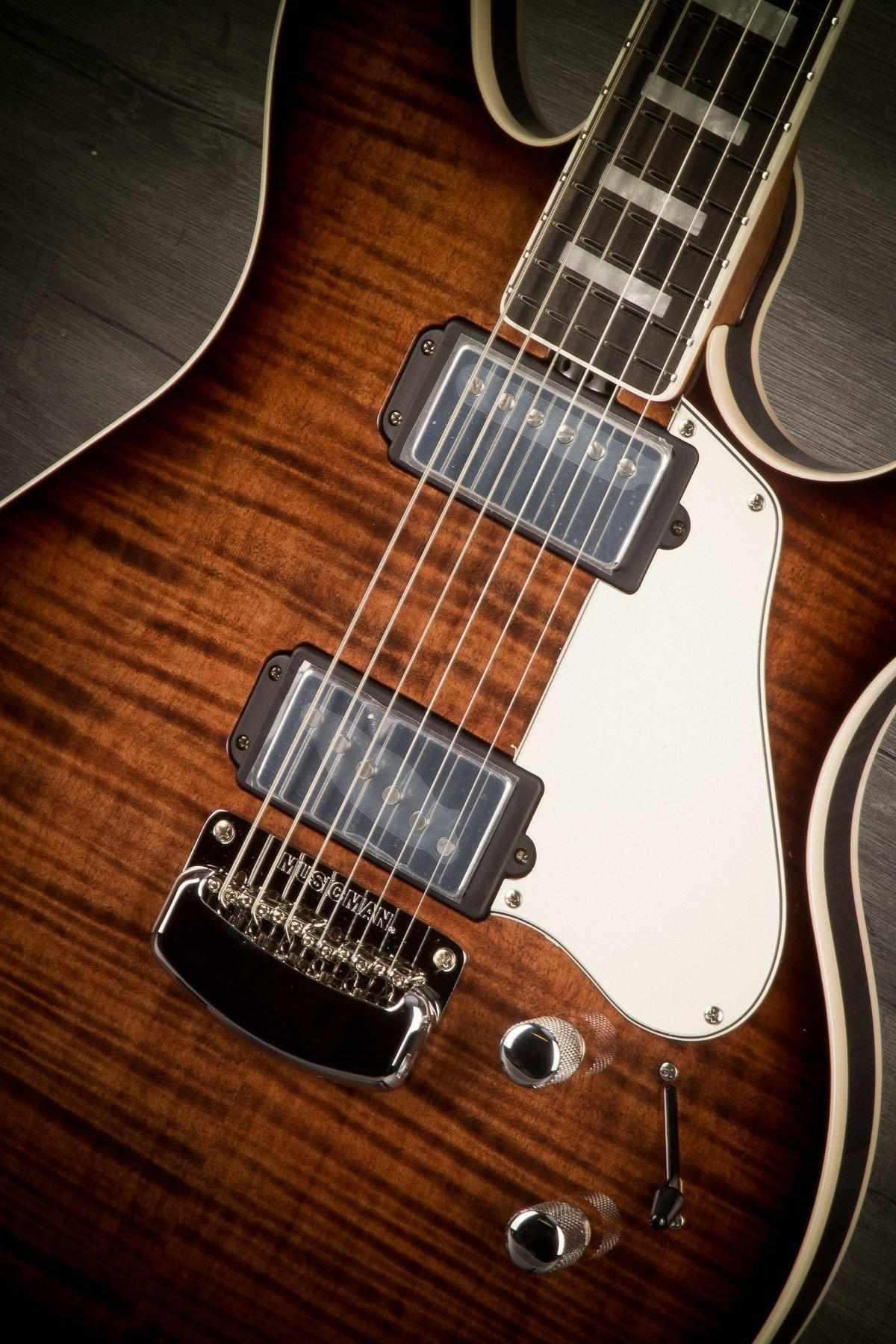 MusicMan Valentine BFR Walnut Flame