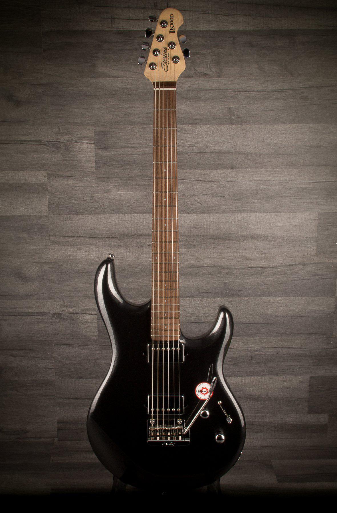 MusicMan Electric Guitar Sterling By MusicMan Luke 100D - Black Metallic