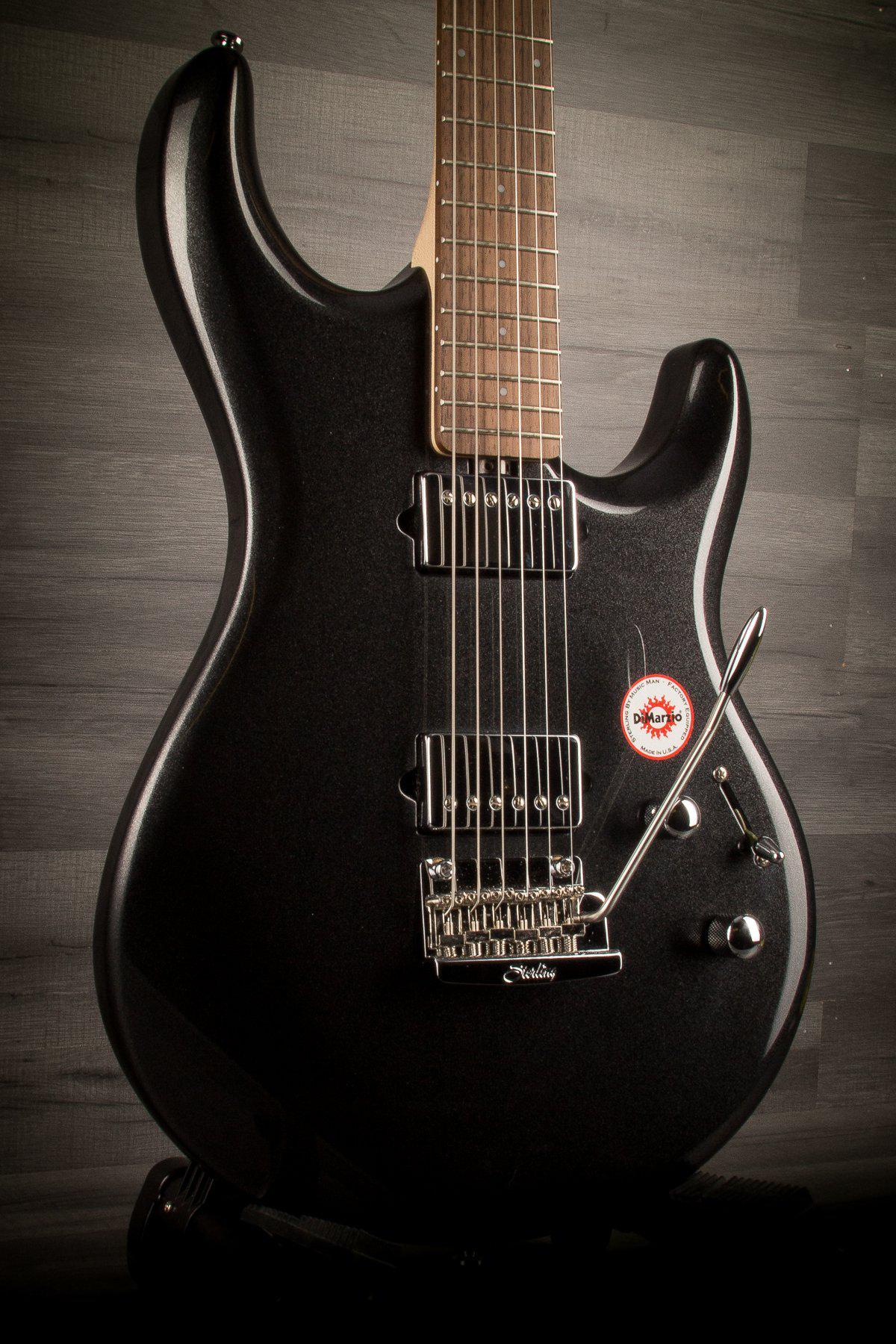 MusicMan Electric Guitar Sterling By MusicMan Luke 100D - Black Metallic
