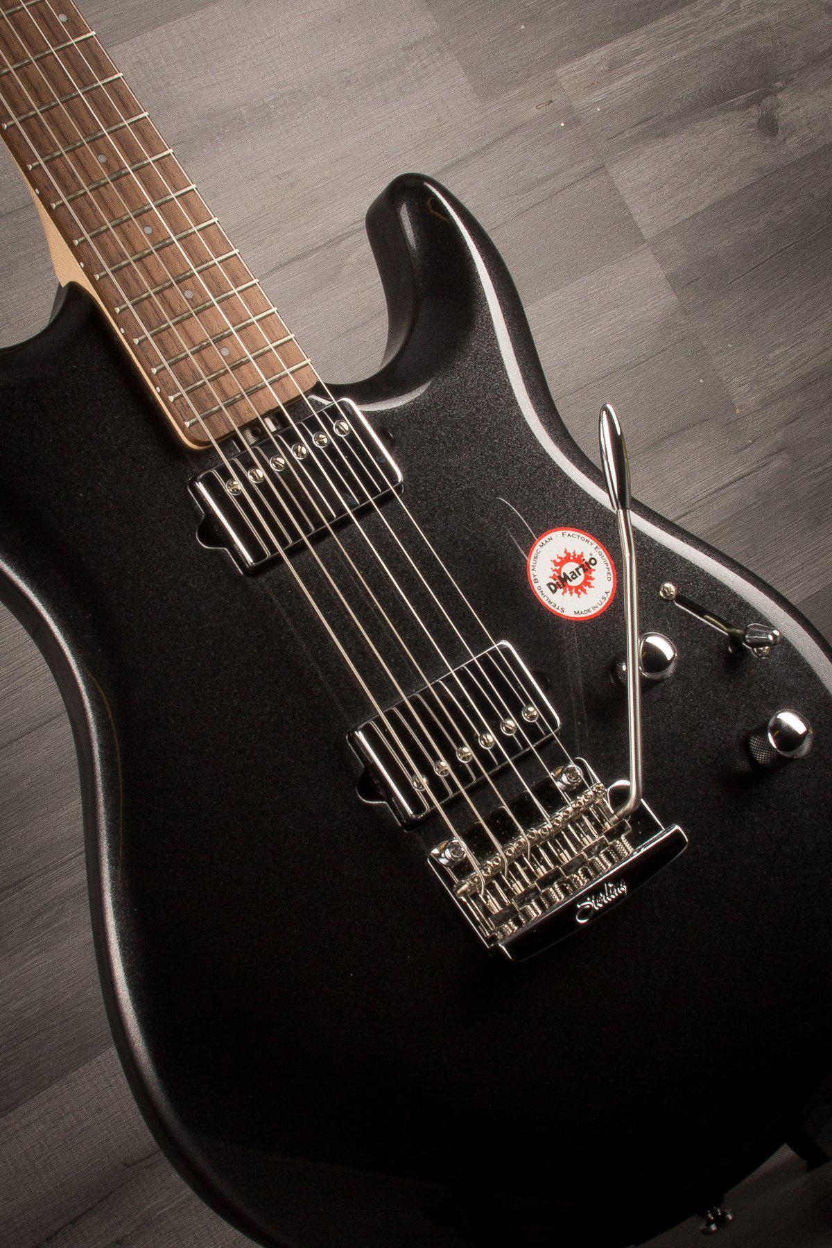 MusicMan Electric Guitar Sterling By MusicMan Luke 100D - Black Metallic