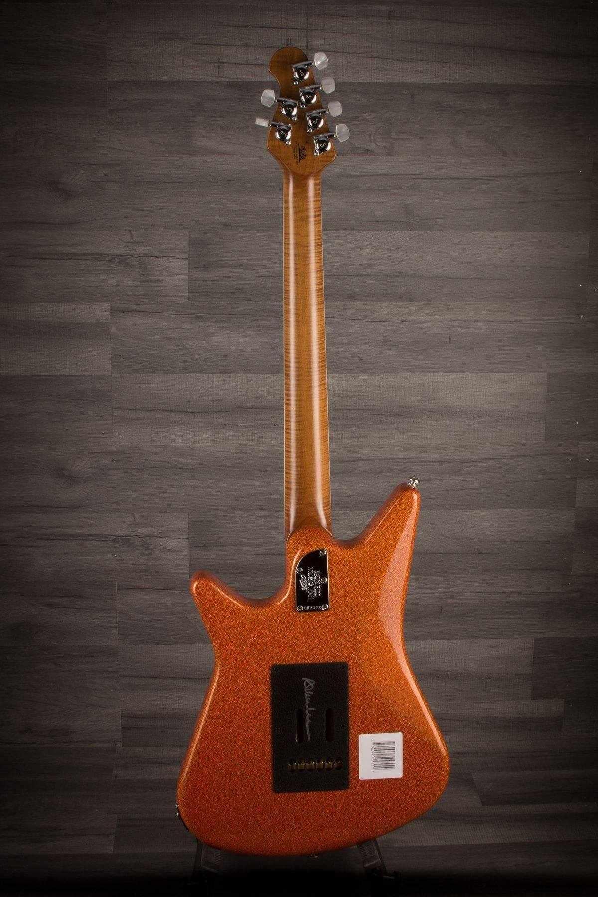 USED - Music Man BFR Albert Lee HH - Orange Crush Sparkle